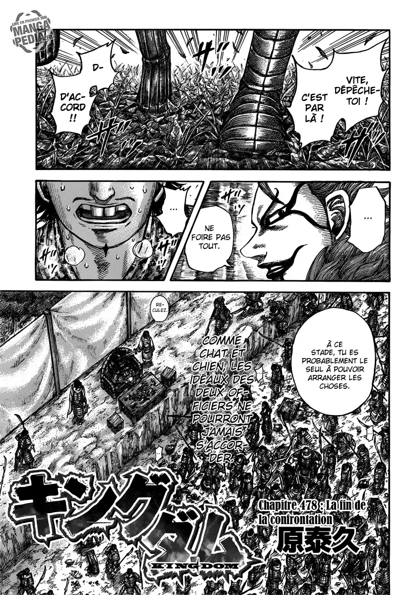 Kingdom – Chapitre 478 – Page 1 Kingdom – Chapitre 478 – Page 1