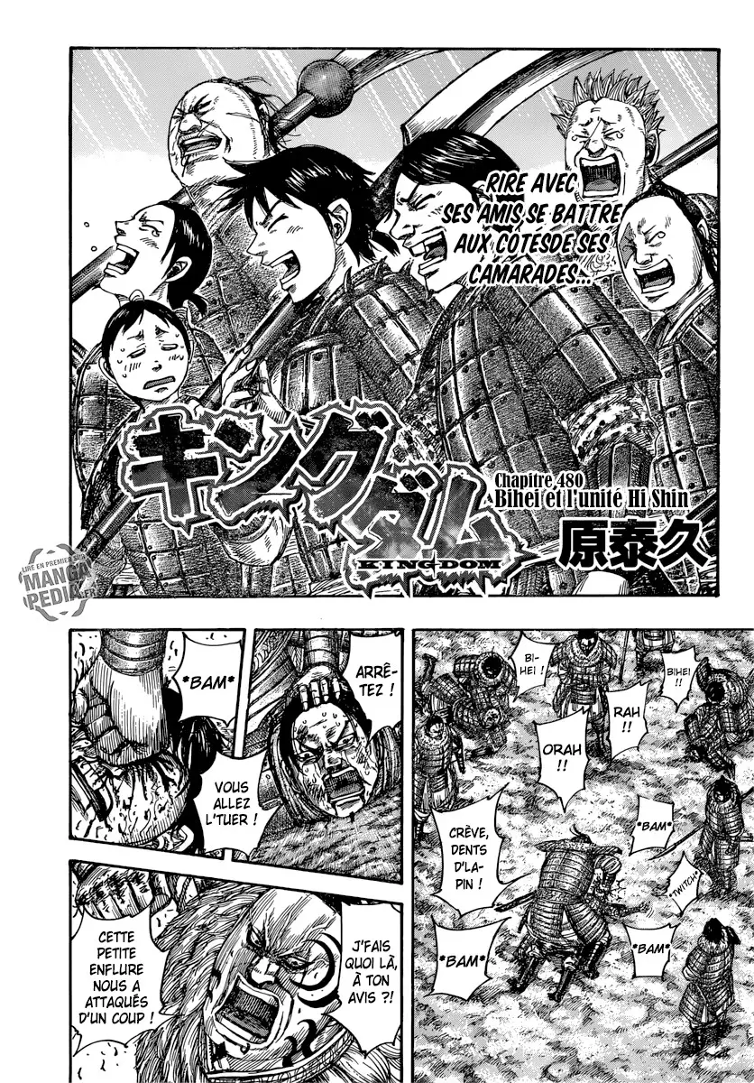 Kingdom – Chapitre 480 – Page 1 Kingdom – Chapitre 480 – Page 1